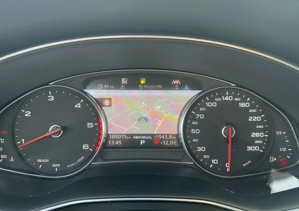 Audi A6 cena 139900 przebieg: 105015, rok produkcji 2019 z Gołańcz małe 326